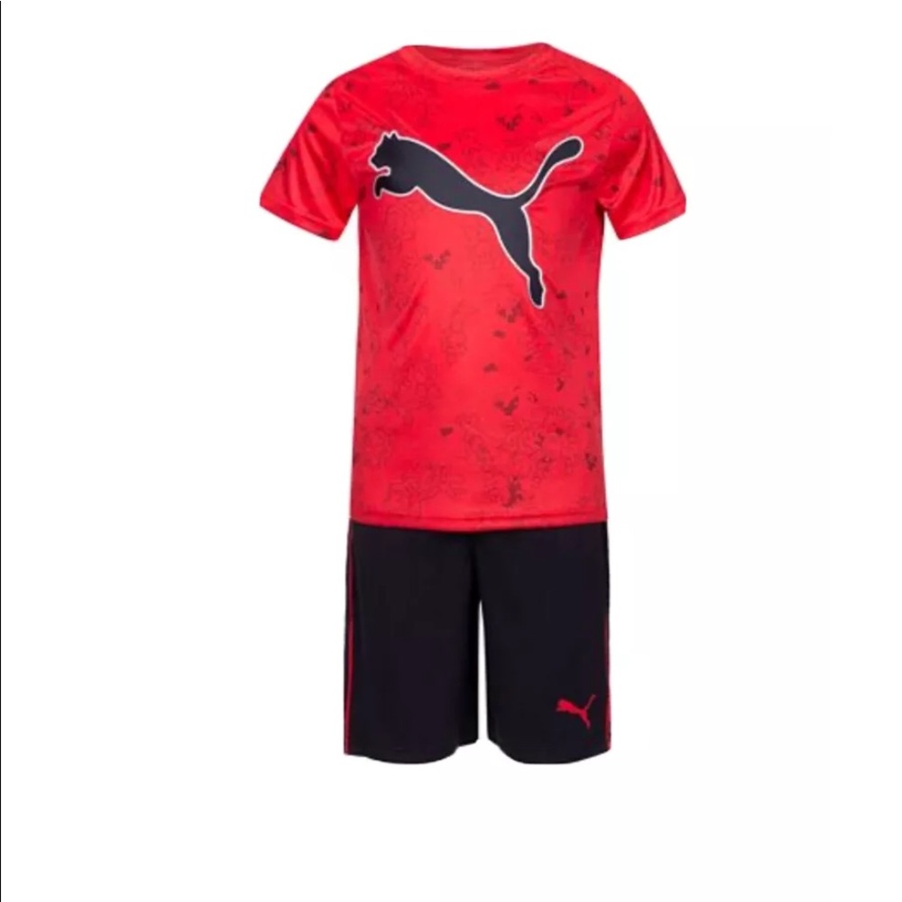 PUMA Little Boys 2-Pc Performance Set Size 6